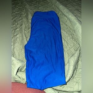 LuLaRoe OS Royal Blue Leggings